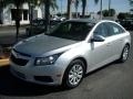 2011 Silver Ice Metallic Chevrolet Cruze LT  photo #1