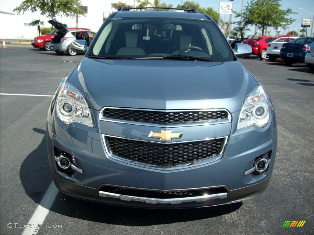 Twilight Blue Metallic 2011 Chevrolet Equinox LTZ Exterior Photo #47318672