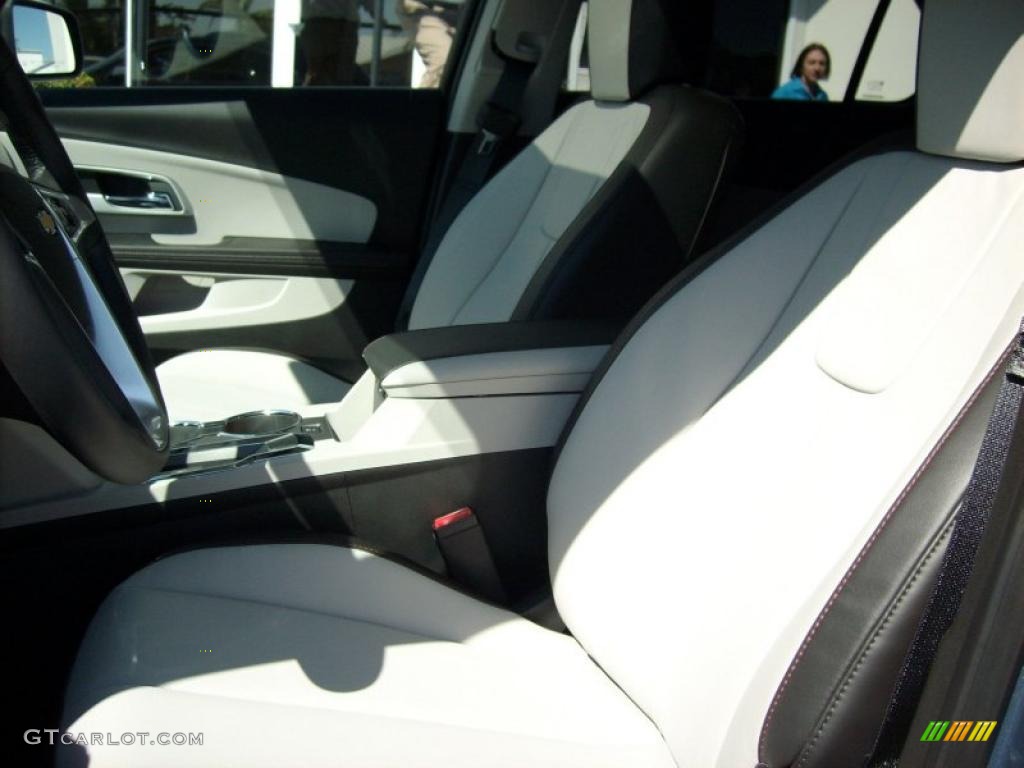 Light Titanium/Jet Black Interior 2011 Chevrolet Equinox LTZ Photo #47318744