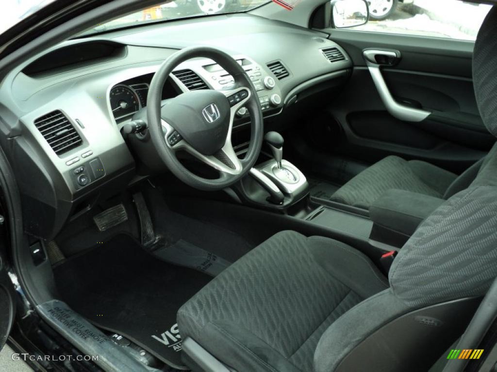 Black Interior 2010 Honda Civic Ex Coupe Photo 47319269