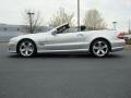 Iridium Silver Metallic 2009 Mercedes-Benz SL 550 Roadster Exterior