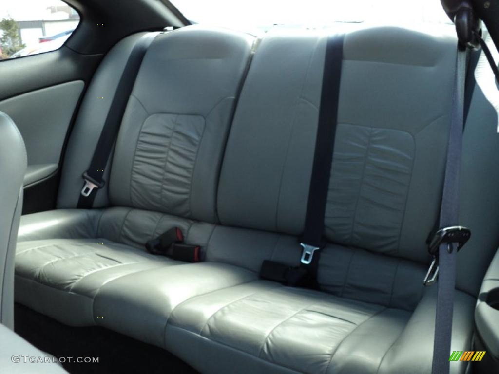 Black/Light Gray Interior 2001 Chrysler Sebring LXi Coupe Photo #47319920