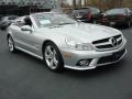 Iridium Silver Metallic 2009 Mercedes-Benz SL 550 Roadster Exterior