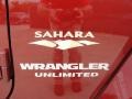 2007 Red Rock Crystal Pearl Jeep Wrangler Unlimited Sahara 4x4  photo #18