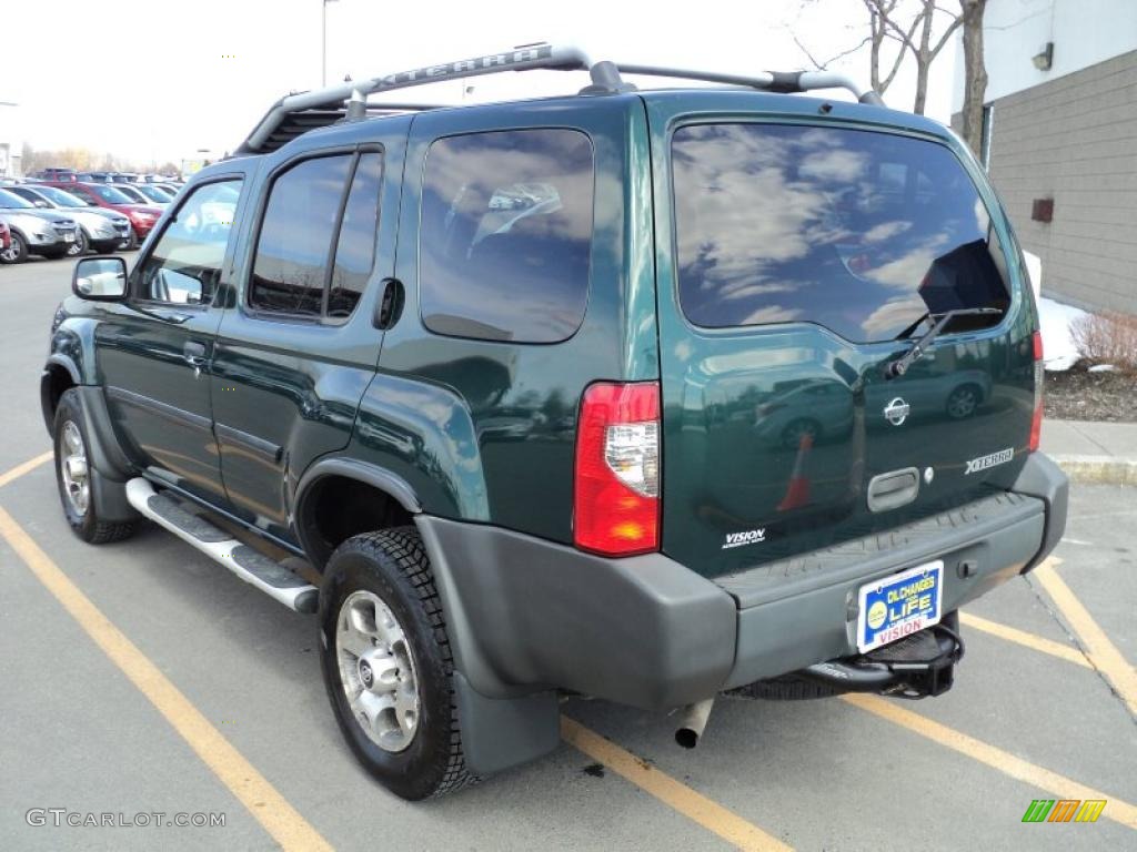 2000 Pathfinder SE 4x4 - Sherwood Green / Slate photo #6