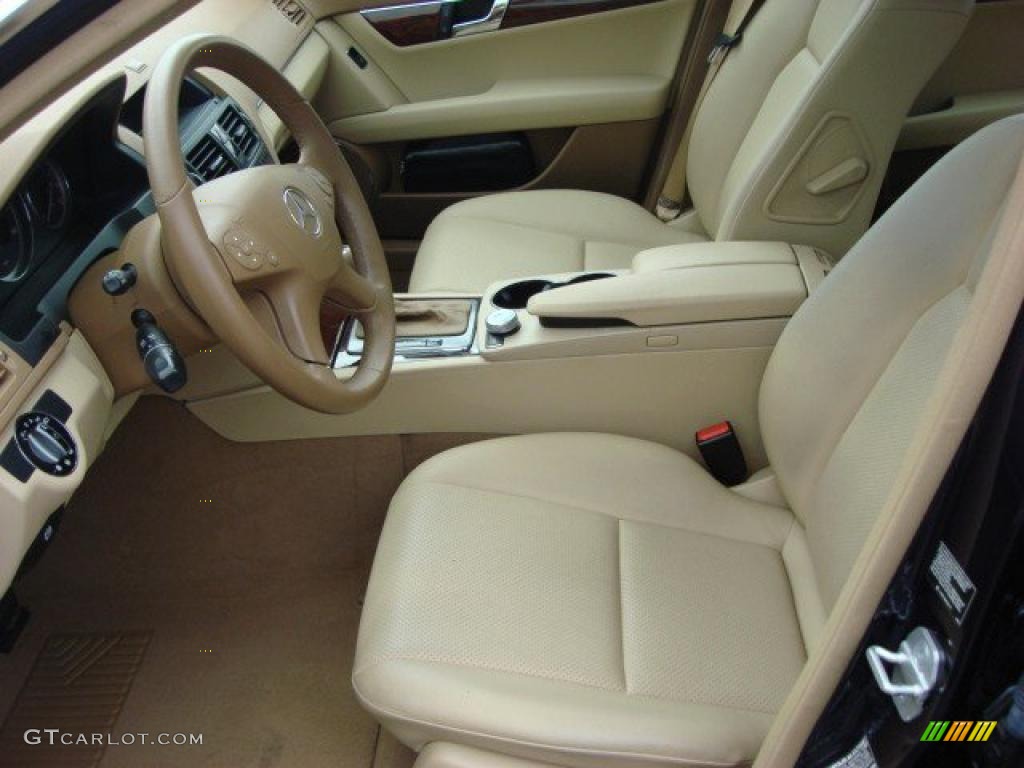 Savanna/Cashmere Interior 2008 Mercedes-Benz C 300 Luxury Photo #47320637