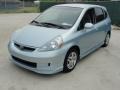 2007 Lunar Mist Blue Metallic Honda Fit   photo #7