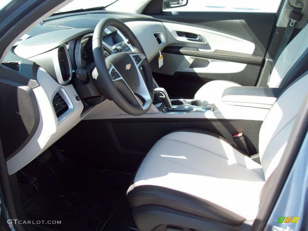 Light Titanium/Jet Black Interior 2011 Chevrolet Equinox LT Photo #47321333