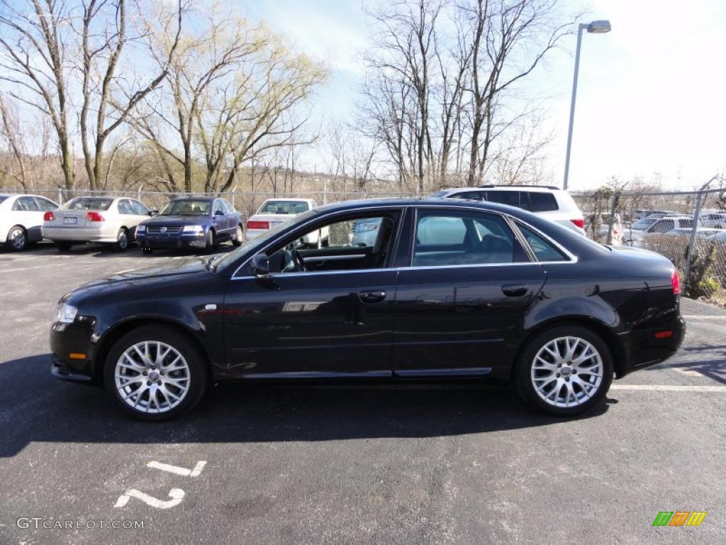 2008 A4 2.0T Special Edition quattro Sedan - Brilliant Black / Black photo #10