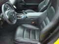 Ebony 2009 Chevrolet Corvette Coupe Interior Color