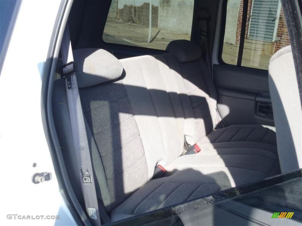 1999 Explorer XLT 4x4 - Oxford White / Medium Graphite Grey photo #20