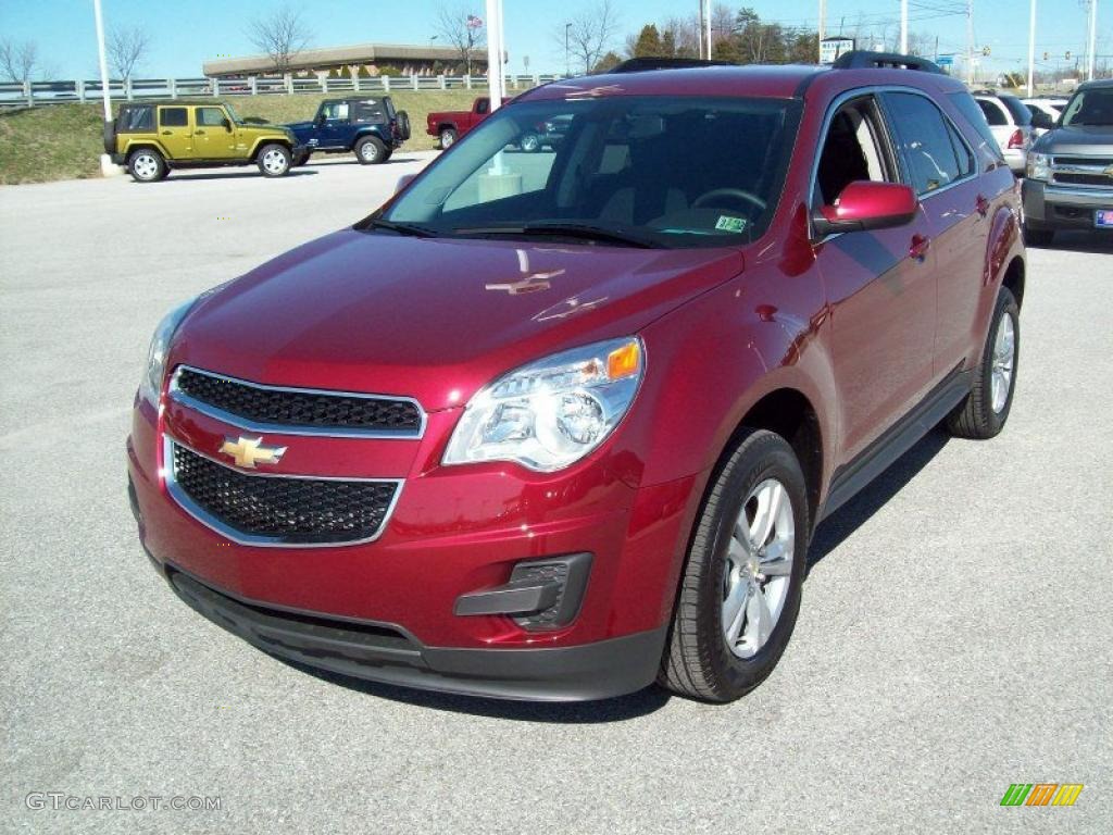 Cardinal Red Metallic 2011 Chevrolet Equinox LT AWD Exterior Photo #47321972