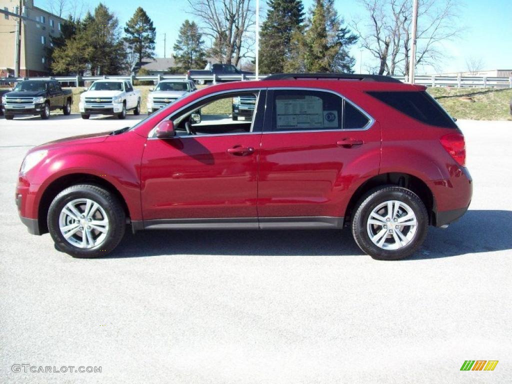Cardinal Red Metallic 2011 Chevrolet Equinox LT AWD Exterior Photo #47322002