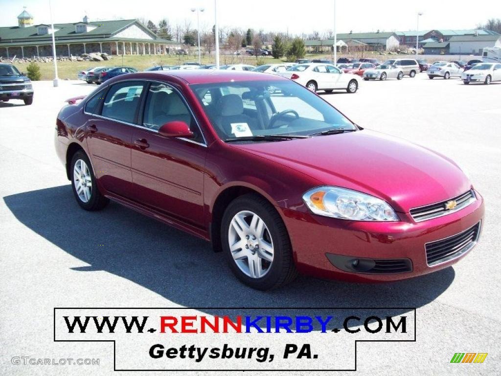 2011 Impala LT - Red Jewel Tintcoat / Gray photo #1