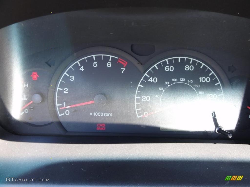 2001 Elantra GLS - Midnight Gray / Gray photo #44