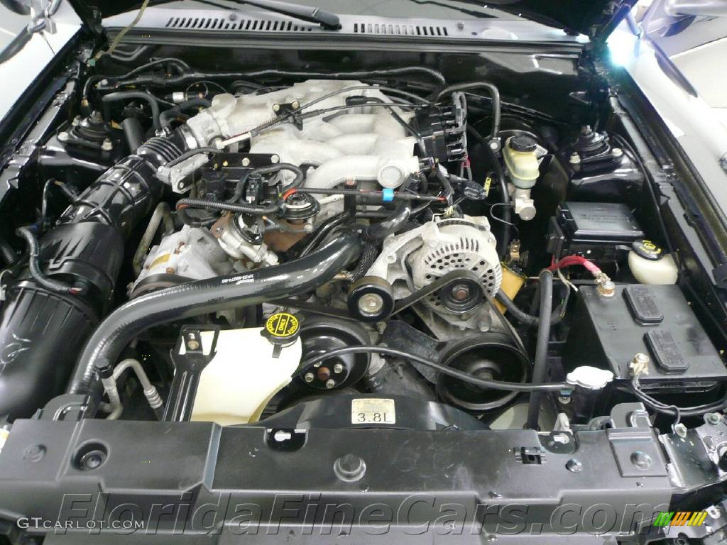 2000 Mustang V6 Convertible - Black / Medium Parchment photo #10
