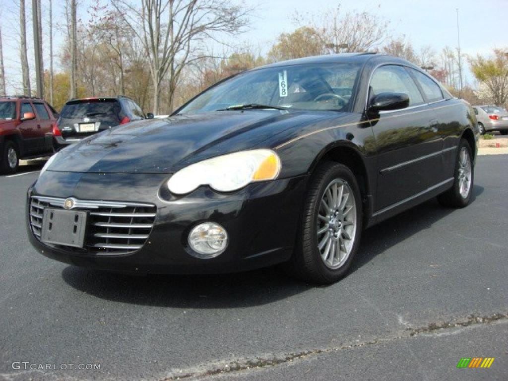 2005 Sebring Limited Coupe - Brilliant Black / Charcoal photo #1