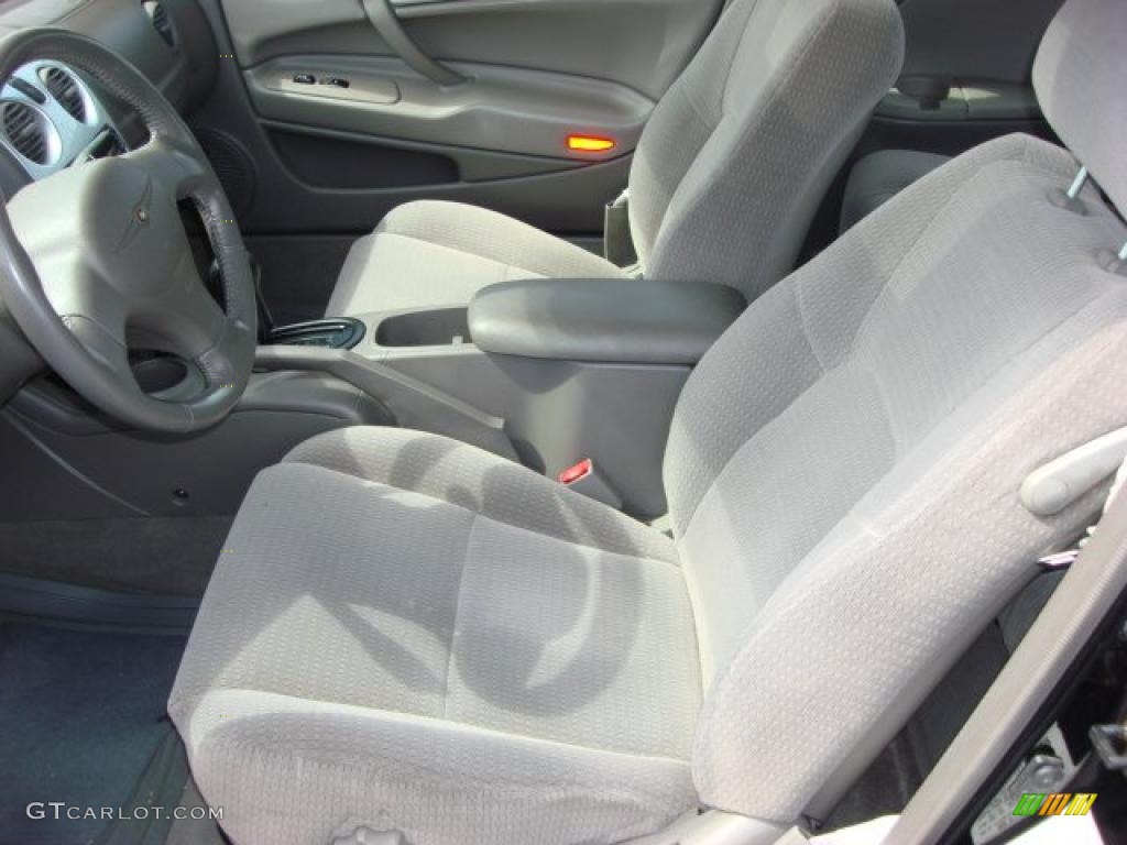 Charcoal Interior 2005 Chrysler Sebring Limited Coupe Photo #47323229