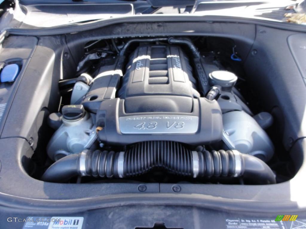 2010 Porsche Cayenne Turbo 4.8 Liter Twin-Turbocharged DFI DOHC 32-Valve VarioCam Plus V8 Engine Photo #47323385