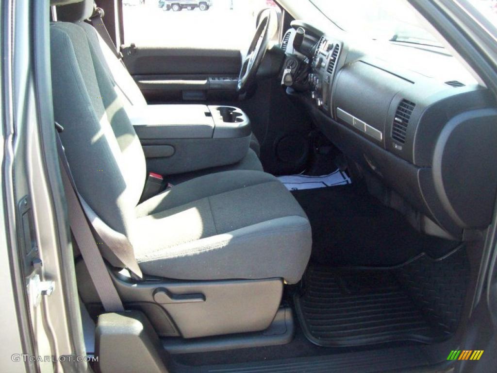 2007 Silverado 1500 LT Extended Cab 4x4 - Graystone Metallic / Ebony Black photo #5