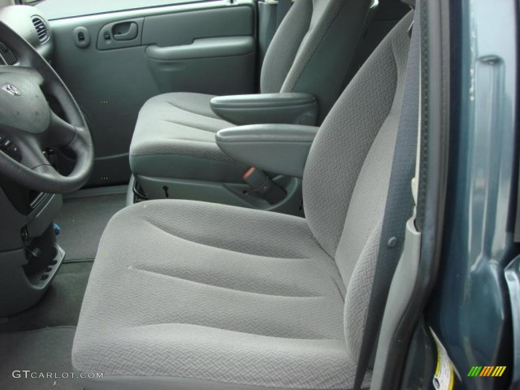 Medium Slate Gray Interior 2007 Dodge Caravan SE Photo #47323526