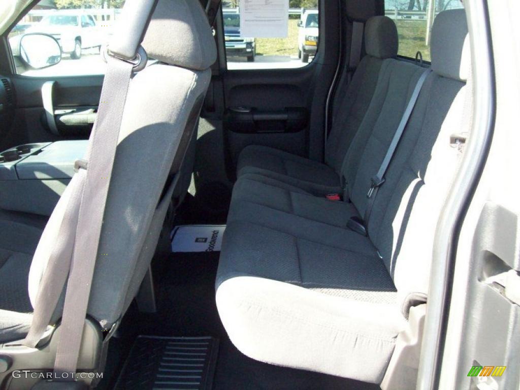 2007 Silverado 1500 LT Extended Cab 4x4 - Graystone Metallic / Ebony Black photo #26