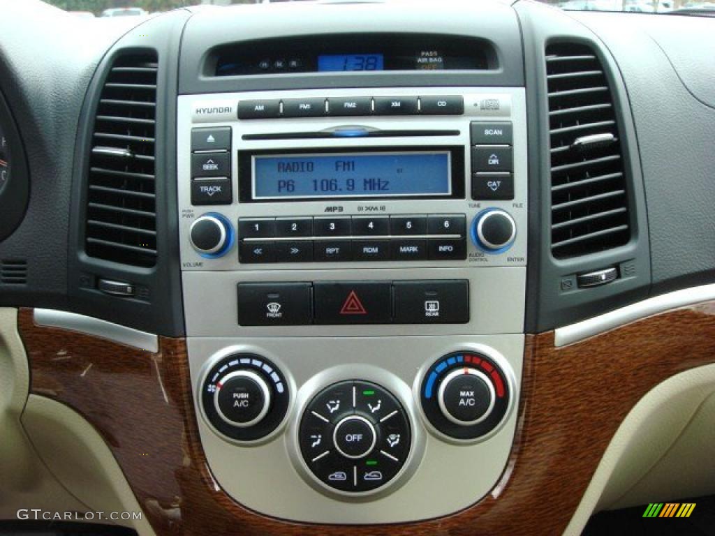 2008 Hyundai Santa Fe GLS Controls Photo #47323889