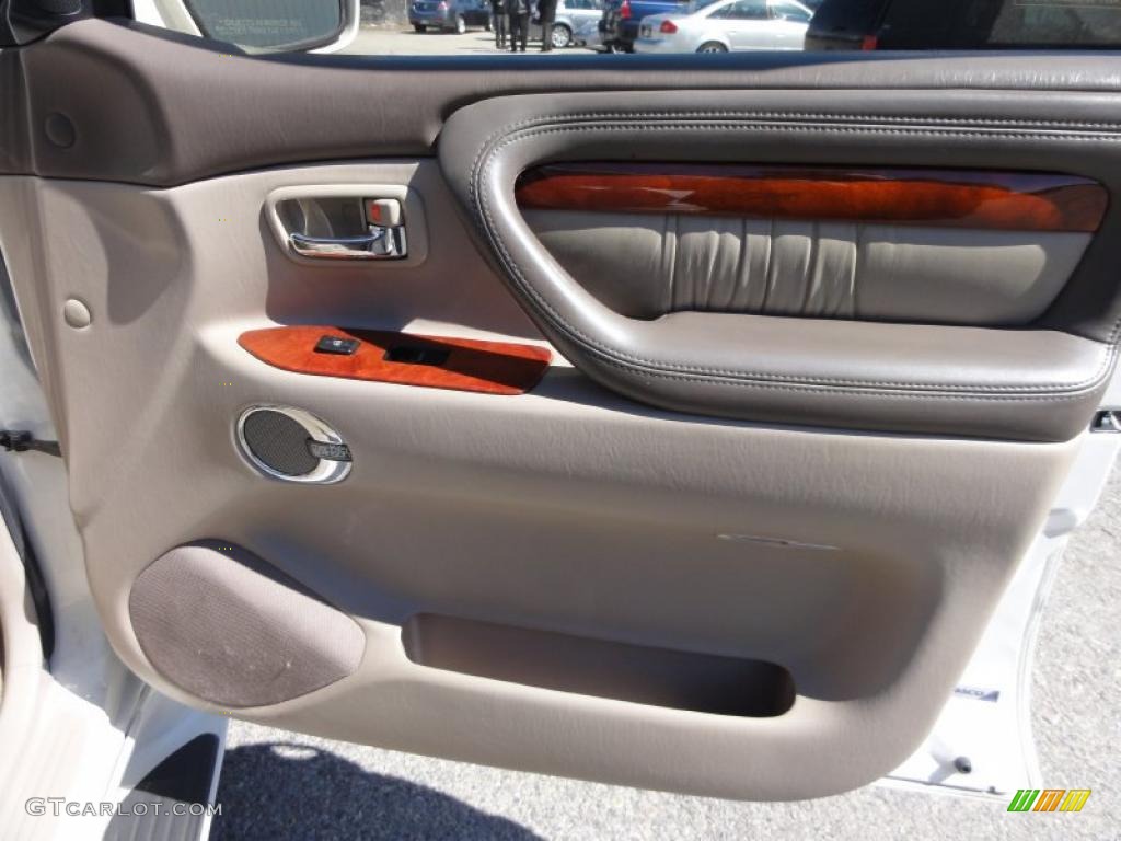 2001 Lexus LX 470 Ivory Door Panel Photo #47324618