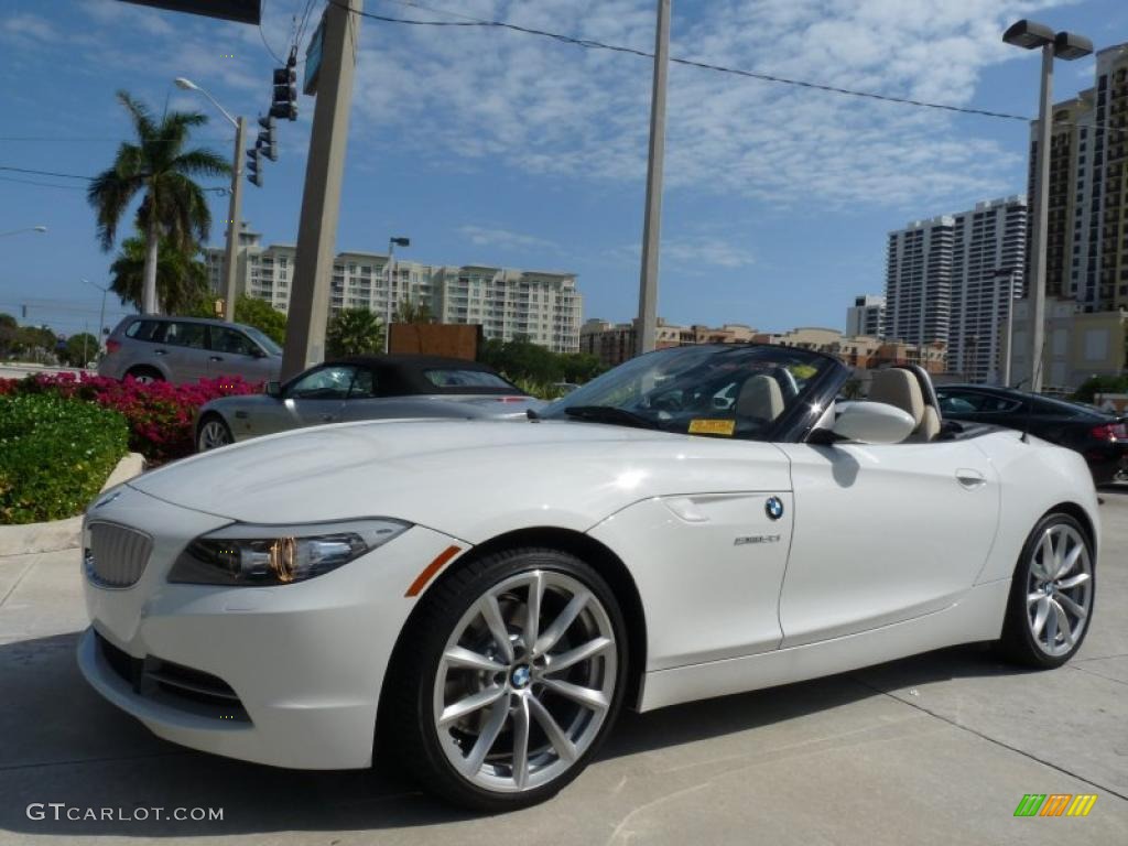 Alpine White 2011 BMW Z4 sDrive35i Roadster Exterior Photo #47324786