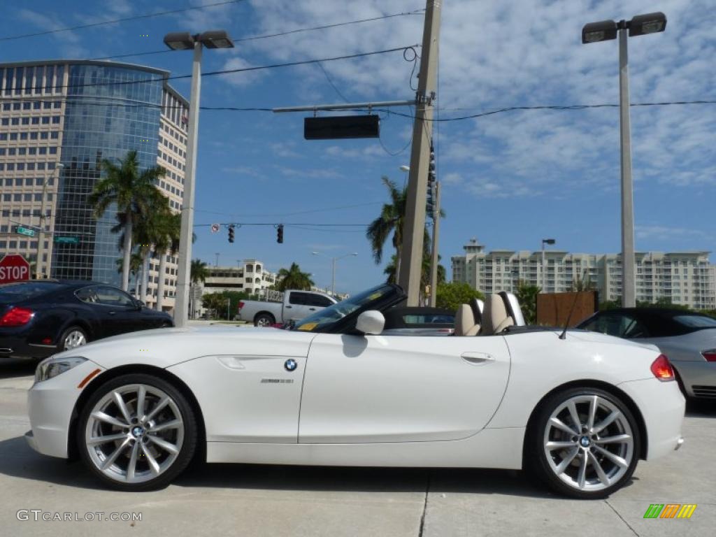 Alpine White 2011 BMW Z4 sDrive35i Roadster Exterior Photo #47324816