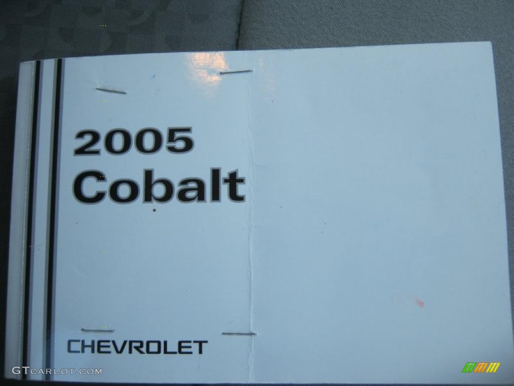 2005 Cobalt Sedan - Arrival Blue Metallic / Gray photo #18