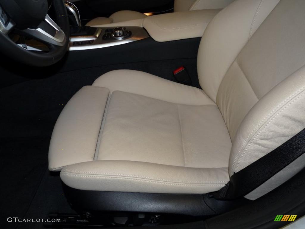 2011 Z4 sDrive35i Roadster - Alpine White / Beige photo #21
