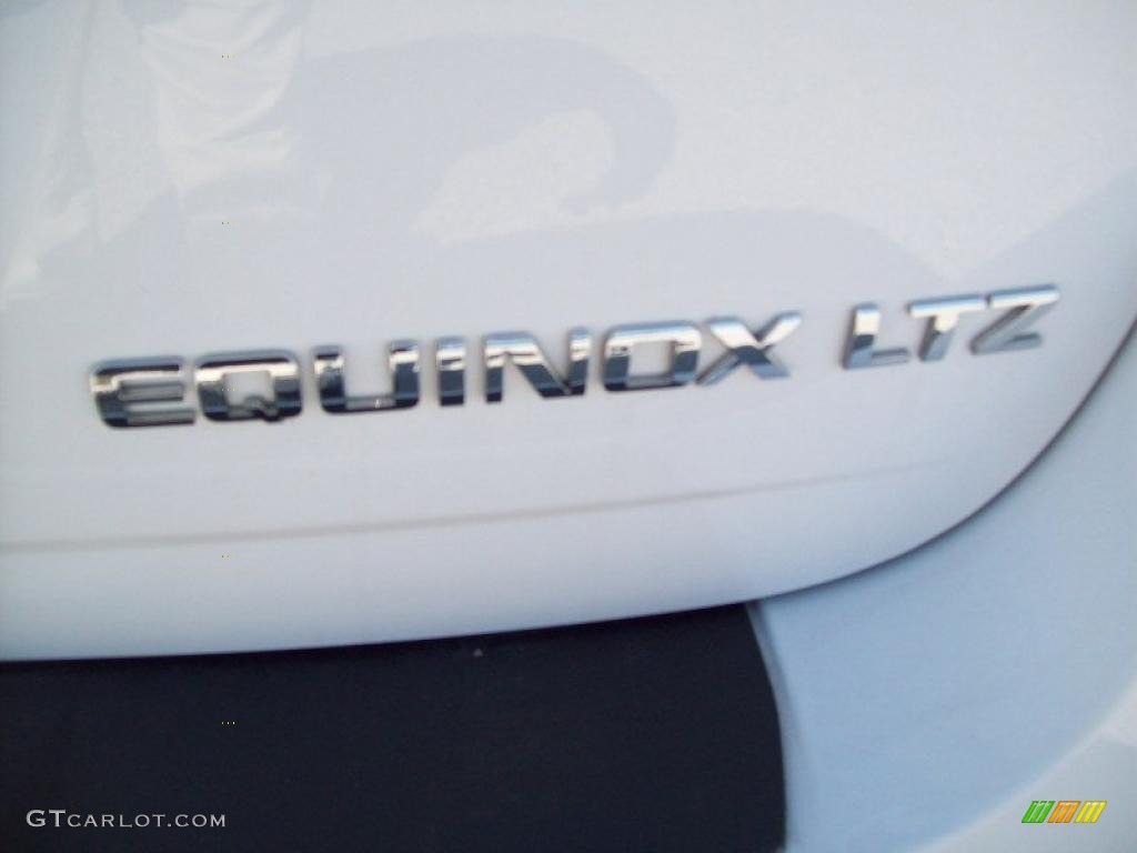 2010 Equinox LTZ AWD - Summit White / Jet Black/Light Titanium photo #27