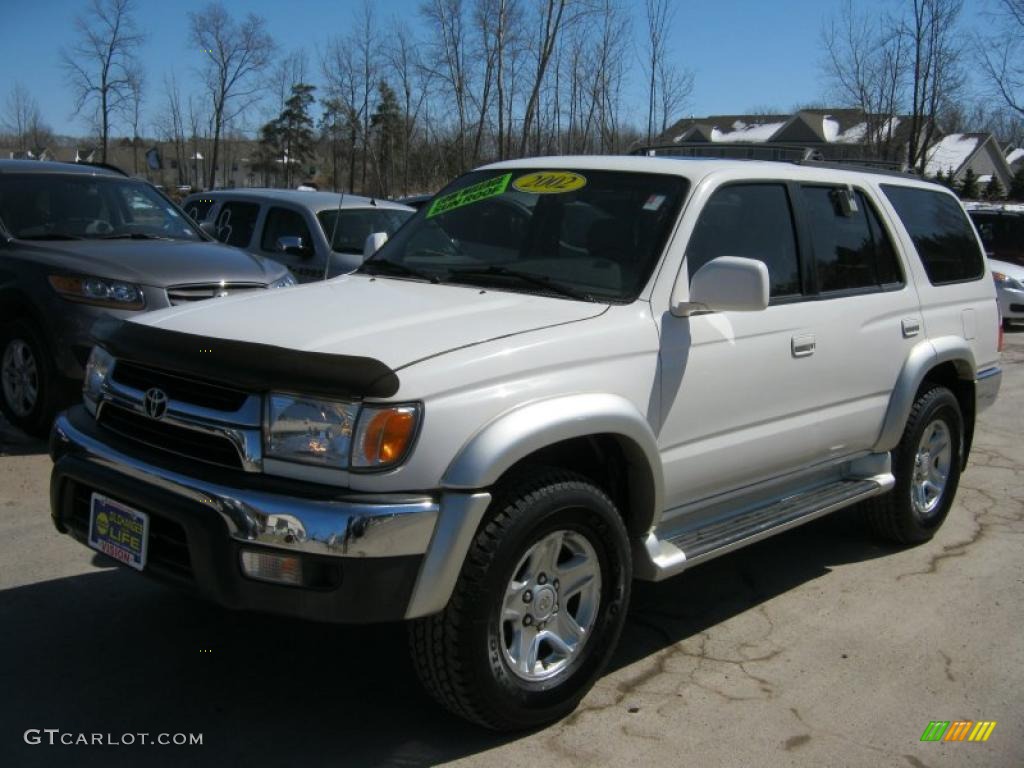 2002 4Runner SR5 4x4 - Natural White / Gray photo #1