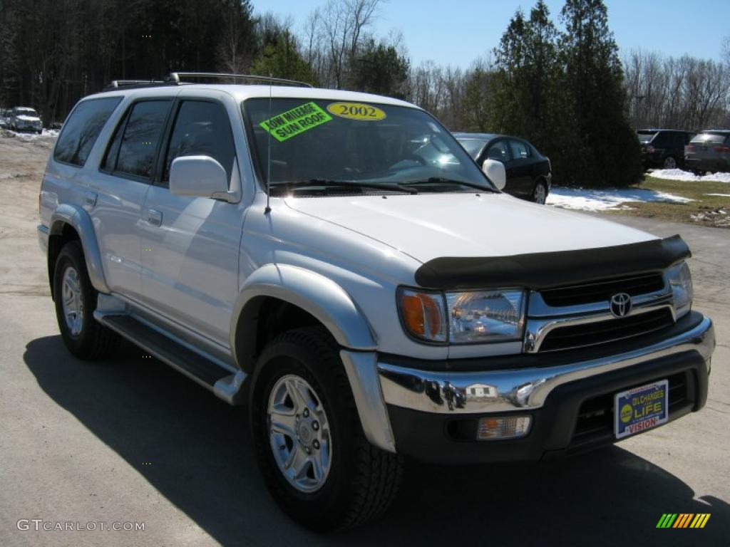 2002 4Runner SR5 4x4 - Natural White / Gray photo #16