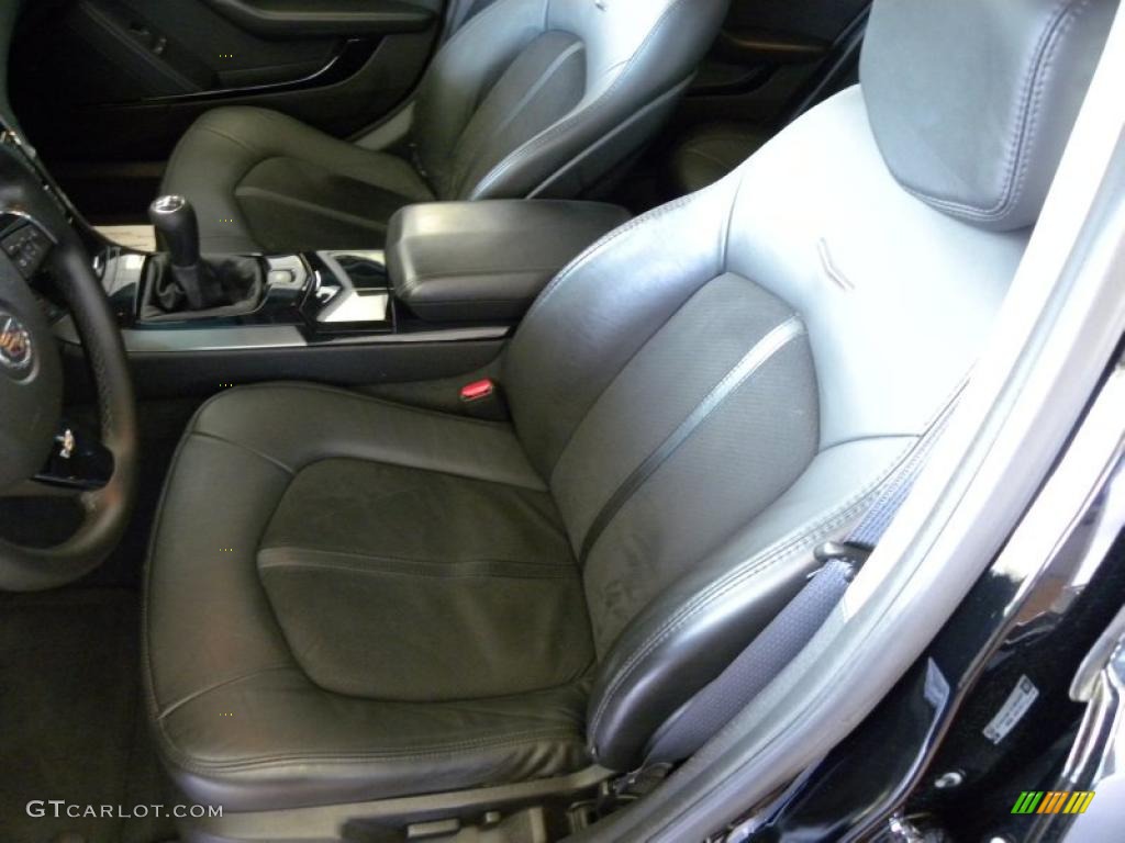 Ebony Interior 2009 Cadillac CTS -V Sedan Photo #47325896