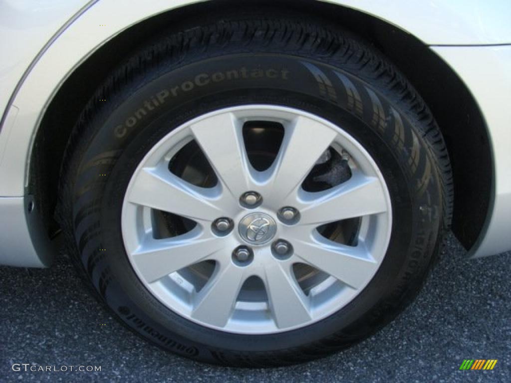 2008 Camry XLE V6 - Classic Silver Metallic / Ash photo #14