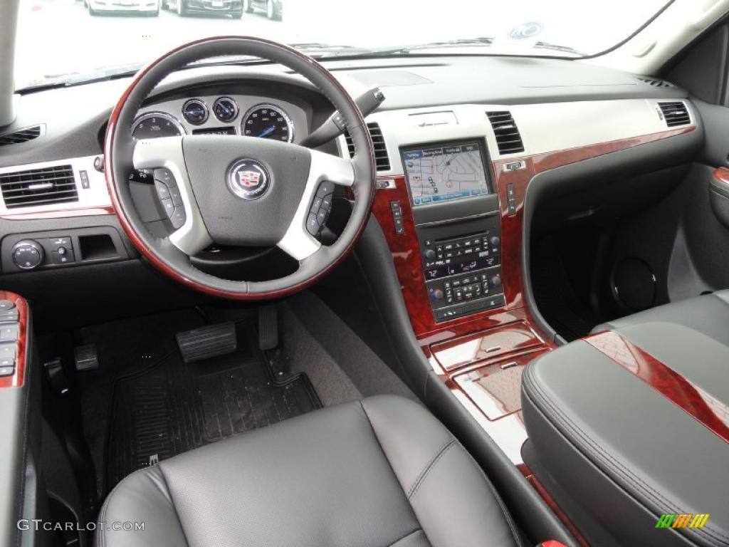 Ebony/Ebony Interior 2011 Cadillac Escalade Premium AWD Photo #47327949