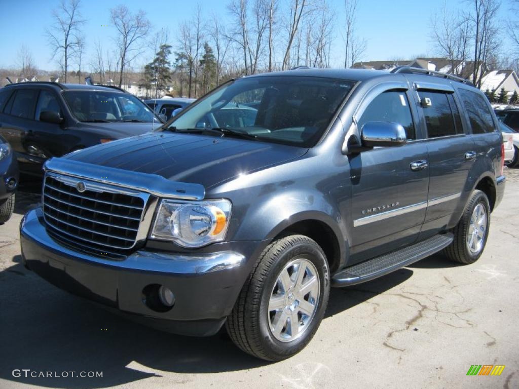 Steel Blue Metallic Chrysler Aspen