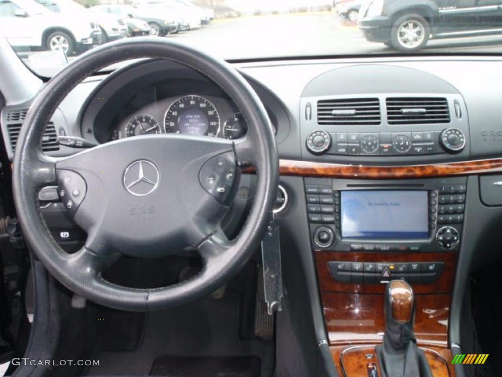 2005 Mercedes-Benz E 320 CDI Sedan Charcoal Dashboard Photo #47328834