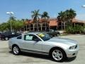 2010 Brilliant Silver Metallic Ford Mustang V6 Coupe  photo #1