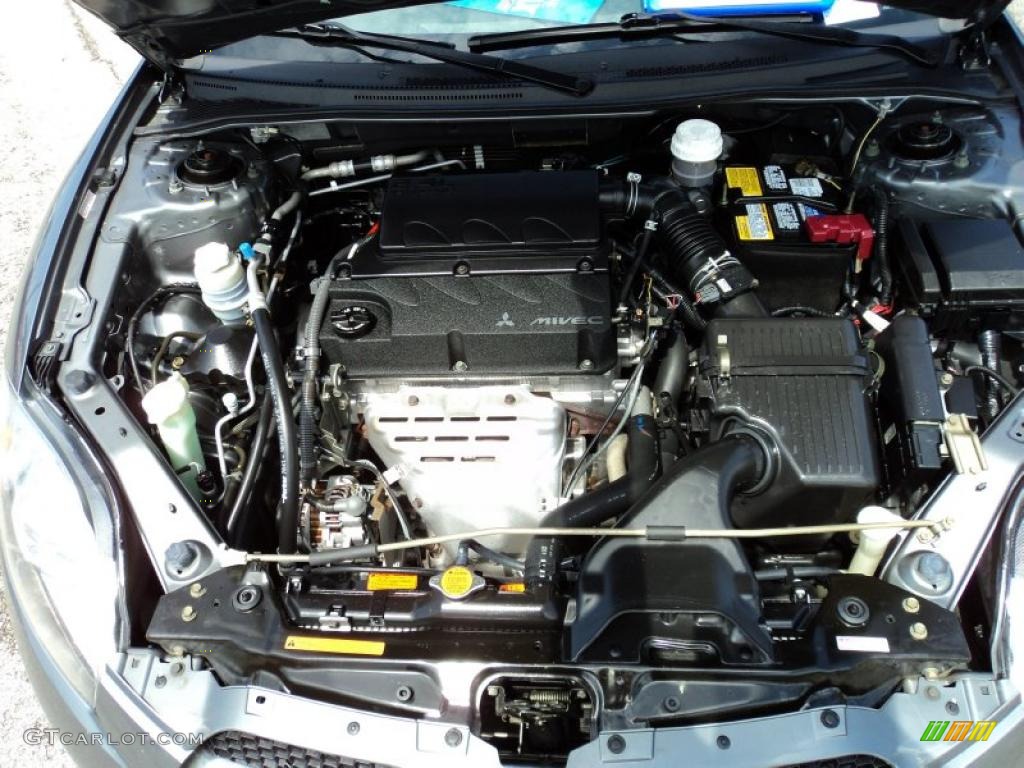 2006 Mitsubishi Eclipse GS Coupe 2.4 Liter SOHC 16 Valve MIVEC 4 Cylinder Engine Photo #47330770