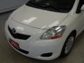 2009 Polar White Toyota Yaris Sedan  photo #4