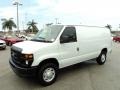 Oxford White 2011 Ford E Series Van E250 XL Cargo Exterior