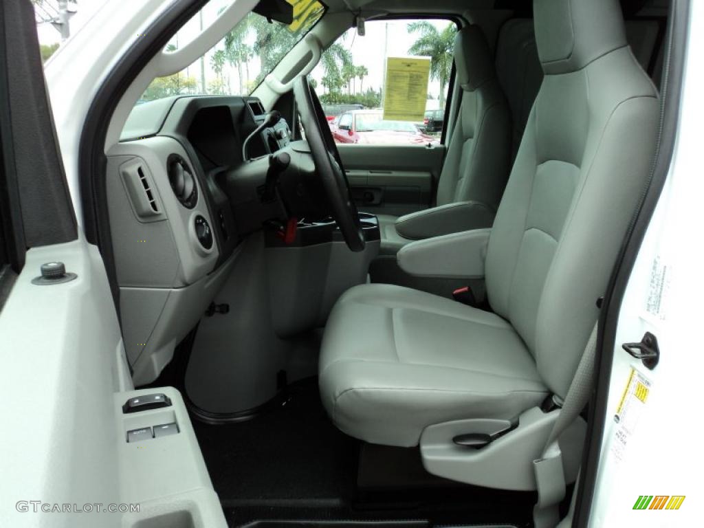 Medium Flint Interior 2011 Ford E Series Van E250 XL Cargo Photo #47331109