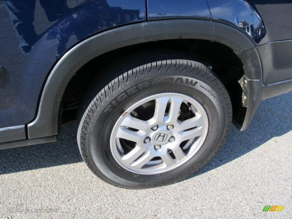 2004 CR-V EX 4WD - Eternal Blue Pearl / Black photo #4