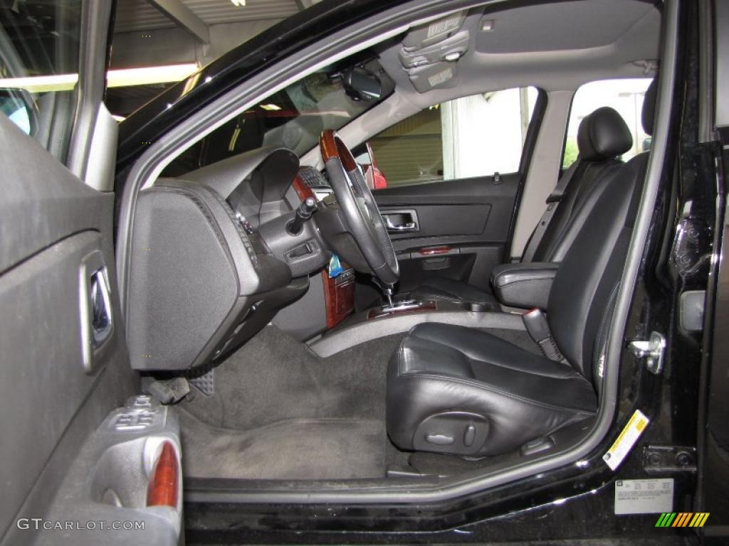 Ebony Interior 2007 Cadillac CTS Sedan Photo #47332447