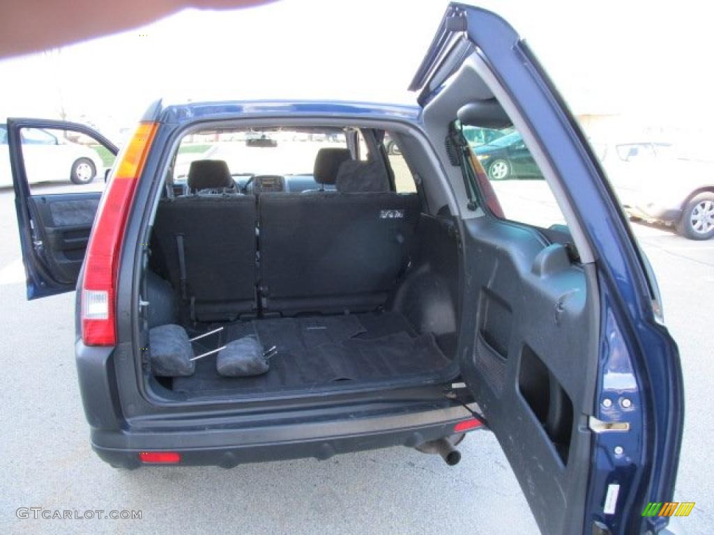 2004 CR-V EX 4WD - Eternal Blue Pearl / Black photo #13