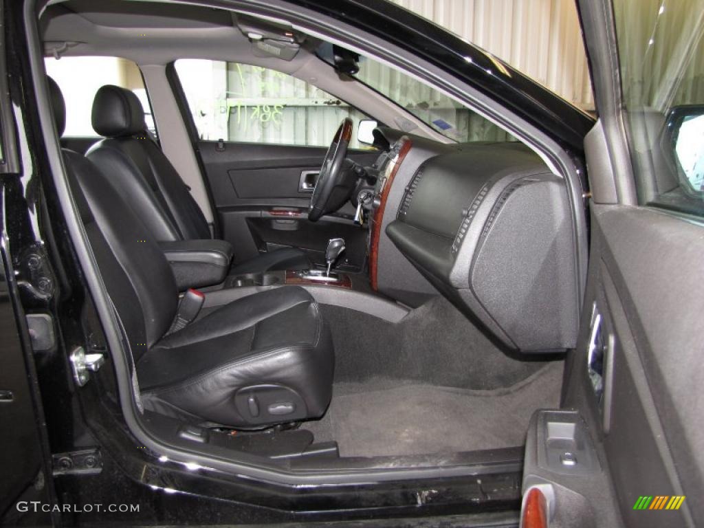 Ebony Interior 2007 Cadillac CTS Sedan Photo #47332459