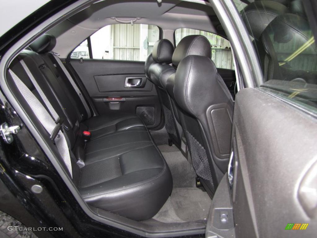 Ebony Interior 2007 Cadillac CTS Sedan Photo #47332492